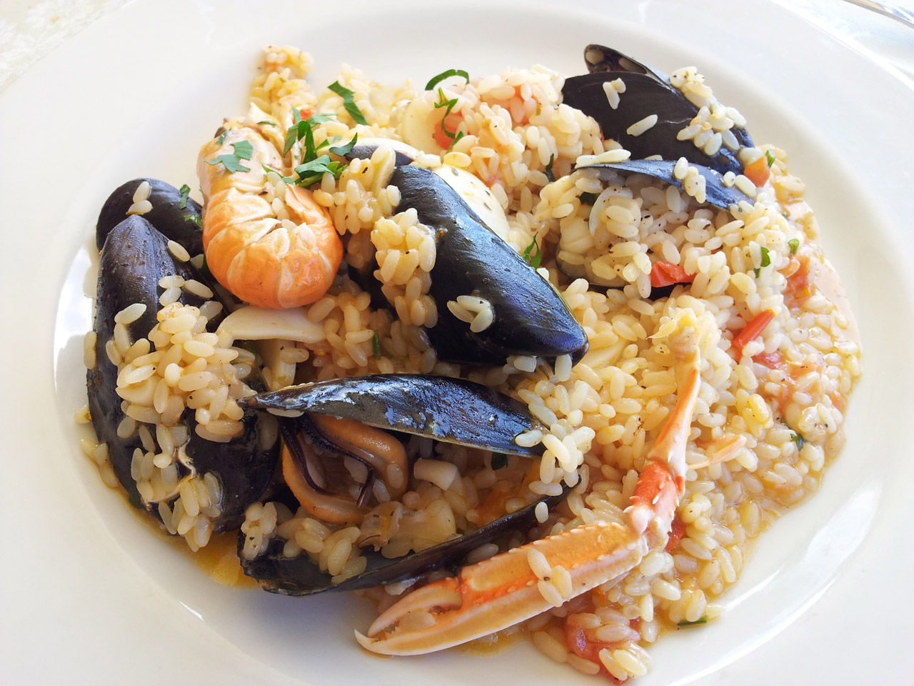 Risotto alla pescatora | Marblu