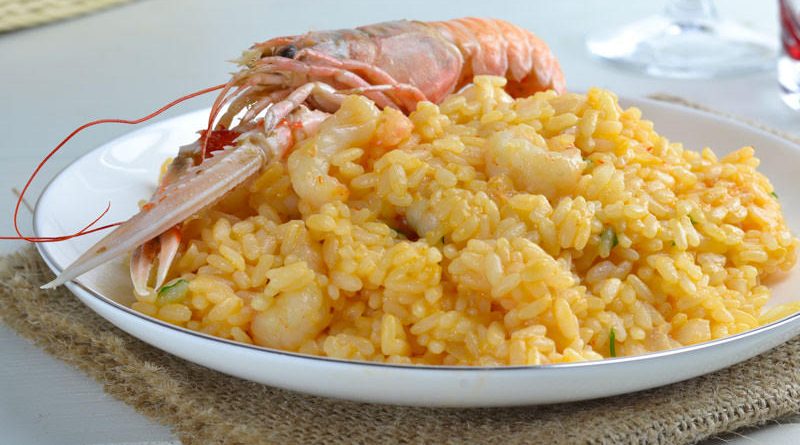 Risotto agli scampi freschi  | Ricette pesce fresco | Marblu