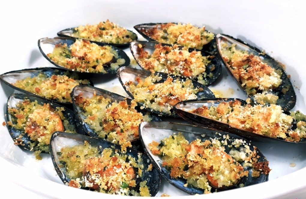 Cozze Gratinate